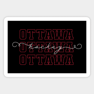 PWHL Hockey Ottawa Magnet